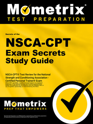 cover image of Secrets of the NSCA-CPT Exam Study Guide